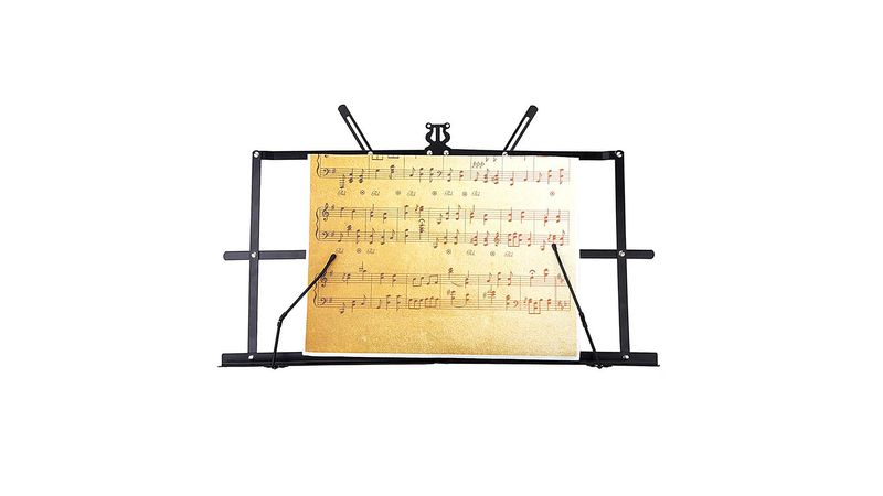 Suporte de Partitura Dobrável, Mesa de Mesa, Suporte de Música