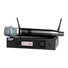 Sistema de Microfone de Mão Sem Fio Shure GLXD24R/B87A