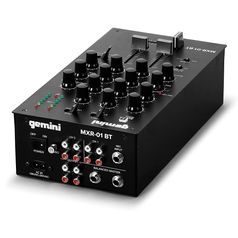Mixer DJ analógico 2 canais 3 vias Bluetooth Gemini MXR01BT